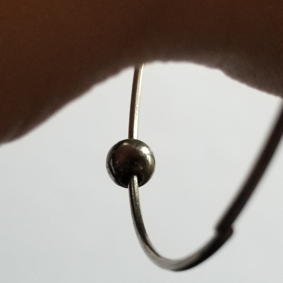 Vintage bracelet bangle sliding bead silver tone fidget spinner toy jewelry - Picture 7 of 7